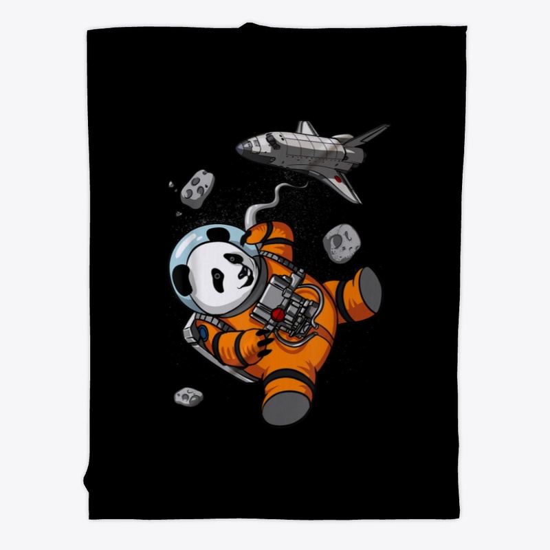 Panda Bear Space Astronaut