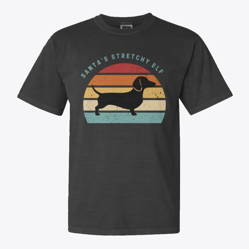 SANTA'S STRETCHY ELF- Christmas Dog