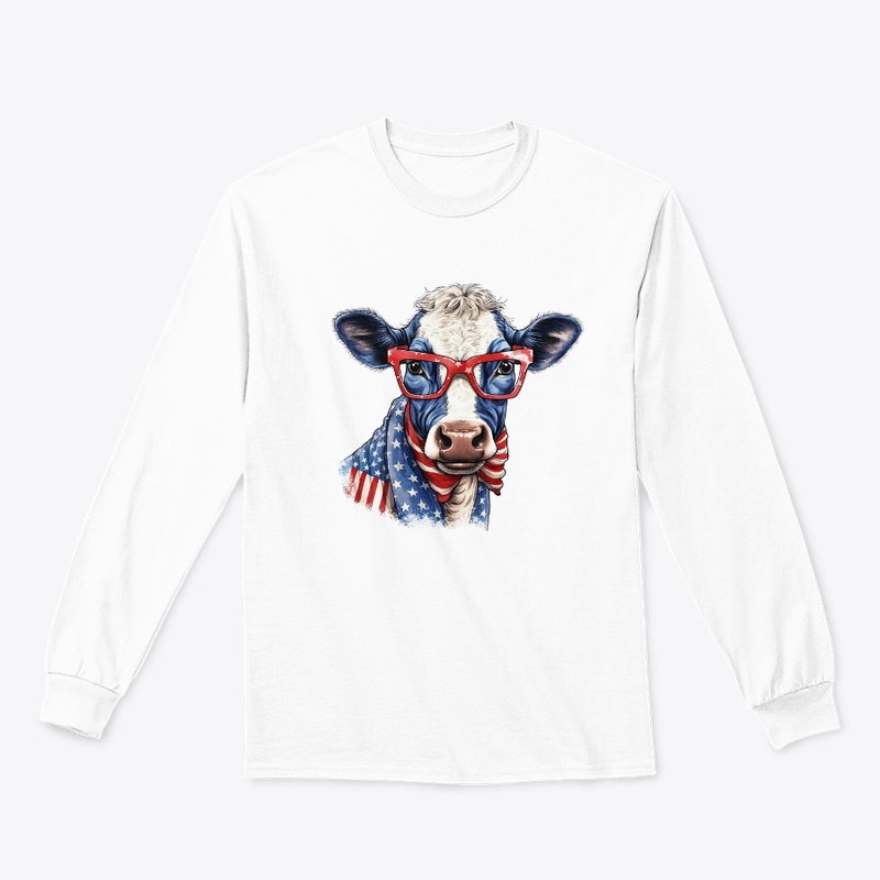 American Highland Cow Independence Day