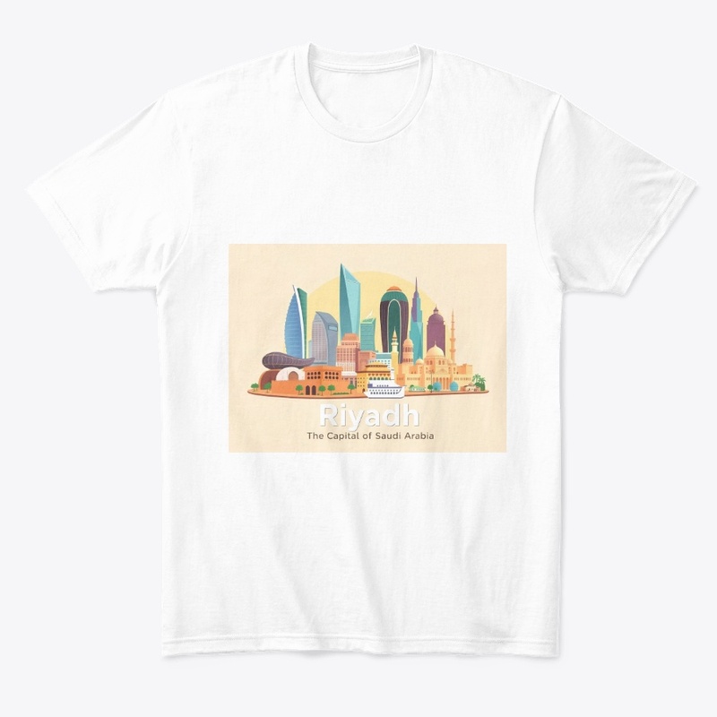 "Vibrant Riyadh Skyline T-Shirt/Mug"