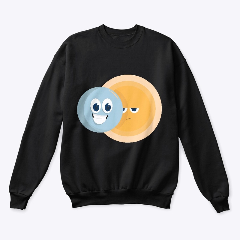 Sun and Moon -Solar eclipse