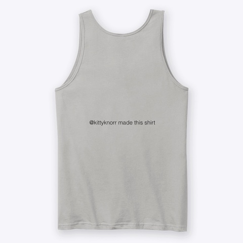 Trippy Tank Athletic Heather T-Shirt Back