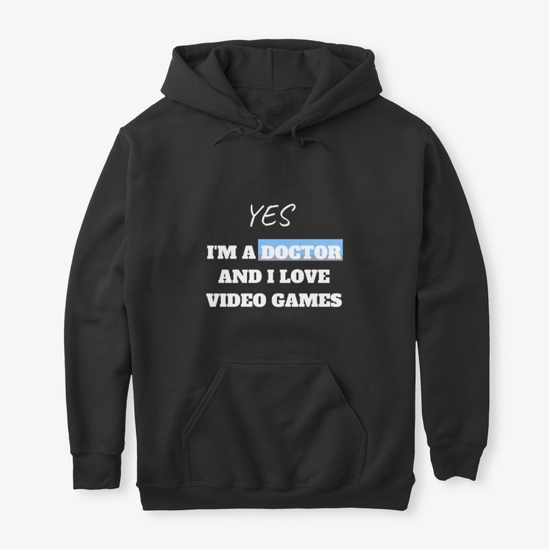 a doctor loves  video games T-shirt