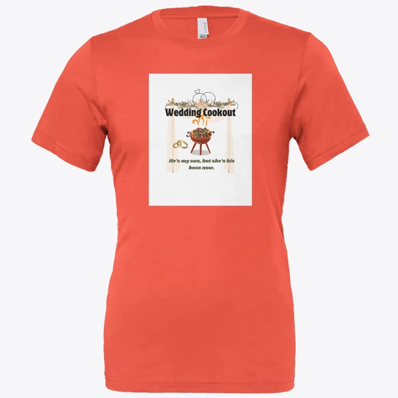 Guests wedding cookout t-shirt