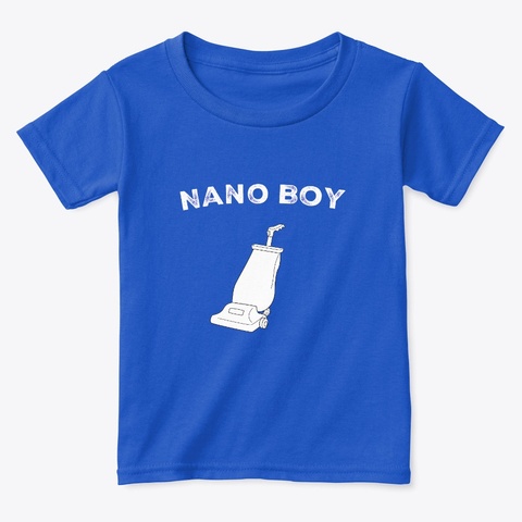 Nano Boy Royal  T-Shirt Front