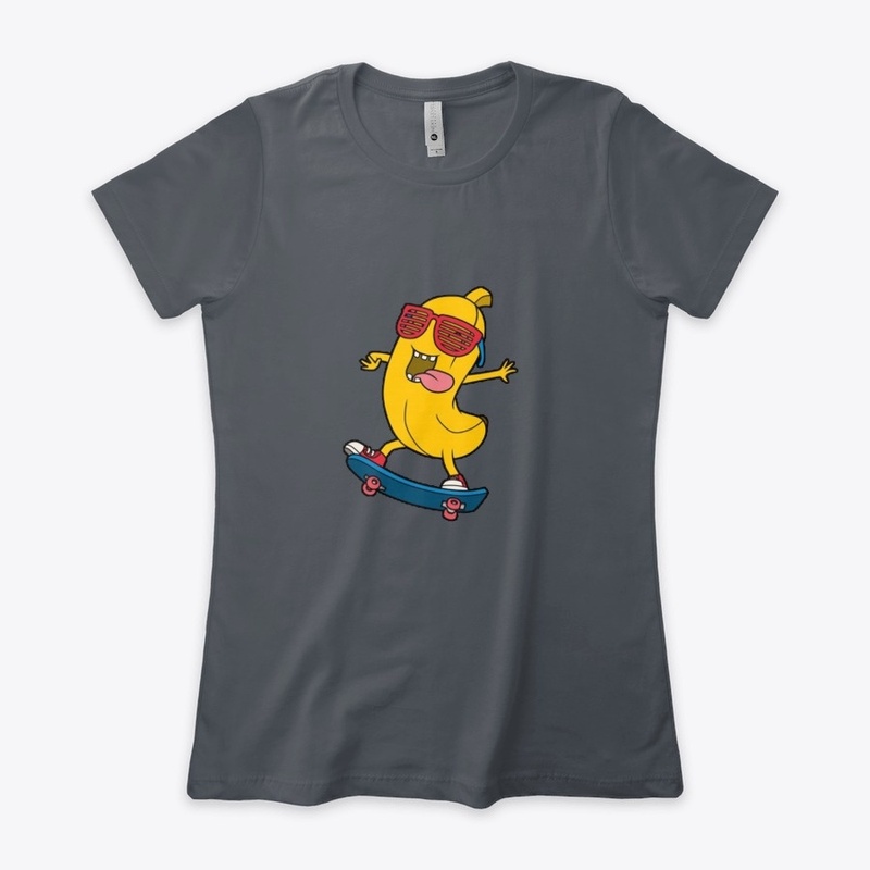 Banana's Skate Board T-Shirt