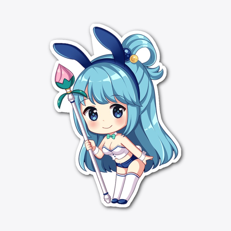 Awua Bunny Ears Chibi