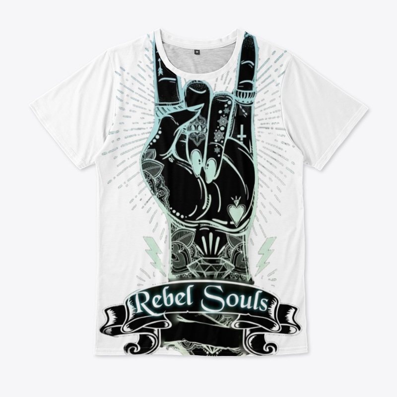 REBEL SOULS Horns & Confetti Blk Design