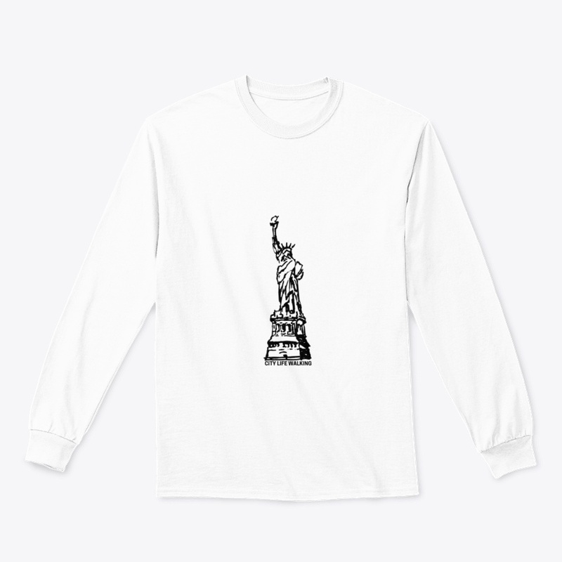 Statue of Liberty Long Sleeve Tee Unisex