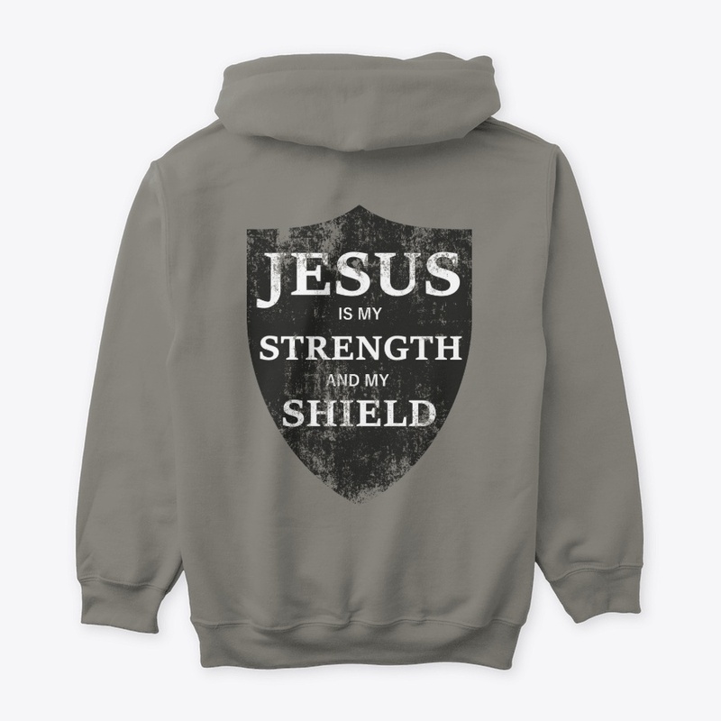 Unisex Jesus Is My Shield Hoodie