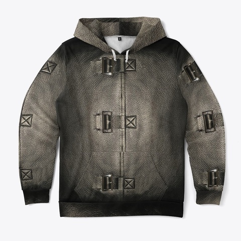 Balberith All Over Print Hoodie Black T-Shirt Front