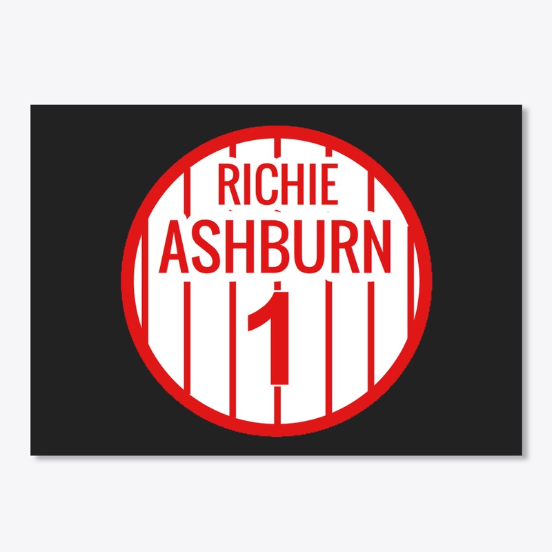 Richie Ashburn Retired Number Circle