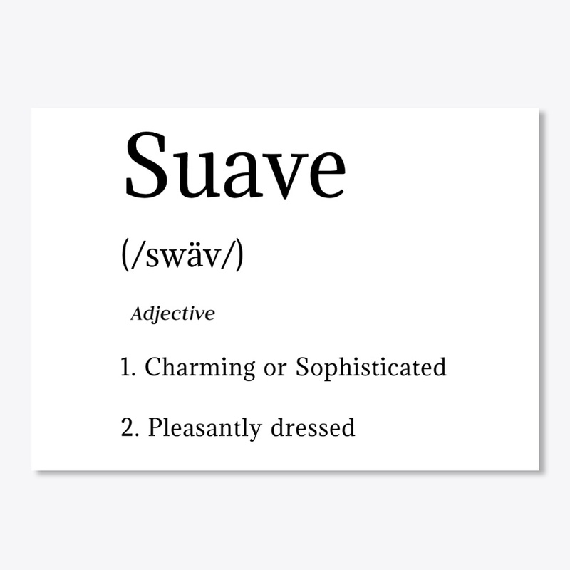 Suave Definition