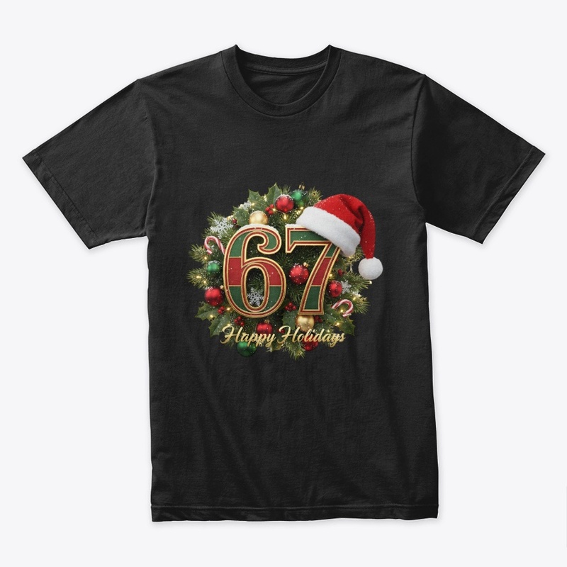 Xmas "67" Wreath - Holiday Decor Gift