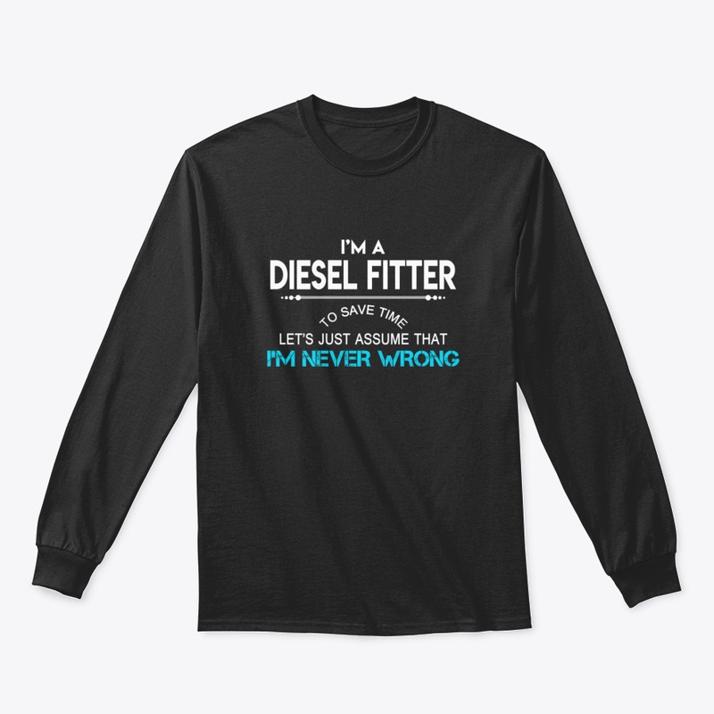 Diesel Fitter T Shirt   To Save Time Jus