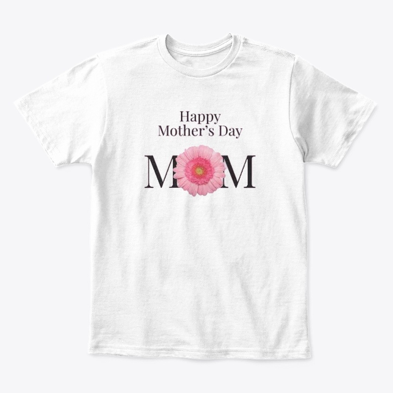 Happy Mother's Day MOM with flower