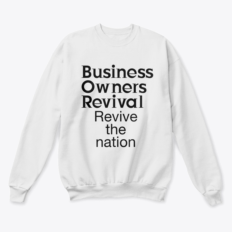 Business owner revival apparel