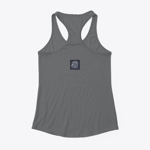 Clever Fox 313 D Ol Racerback Tank Dark Gray T-Shirt Back