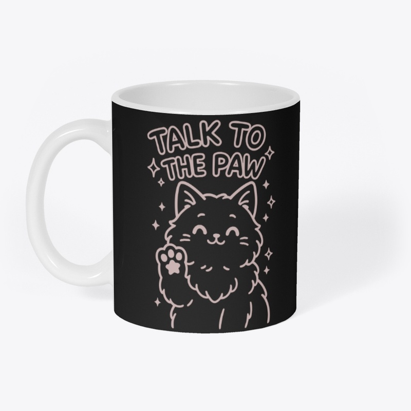 Talk to the Paw Chonky Cat