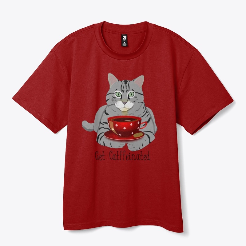 GET CATFFEINATED T-SHIRT