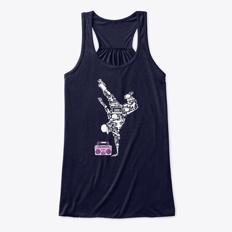 Break Dance Creative Art Design