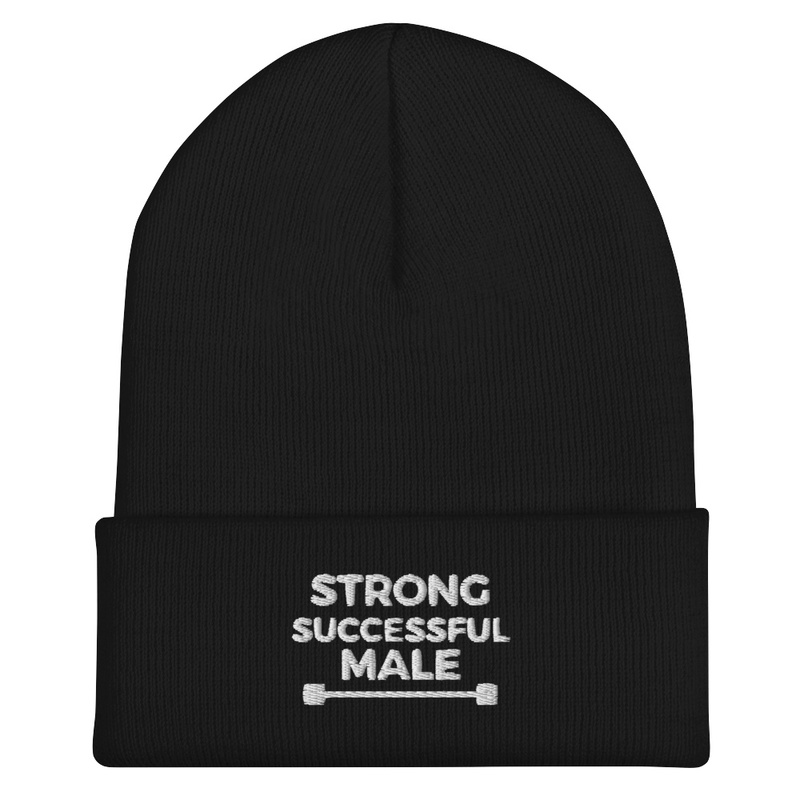 Strong Successful Male Beanie