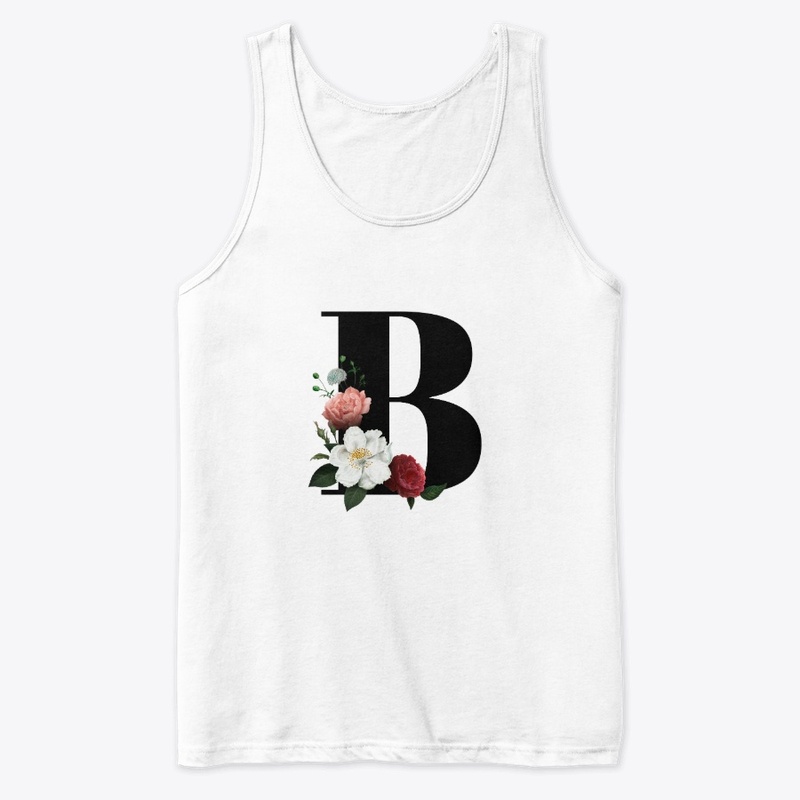 Floral Letter B