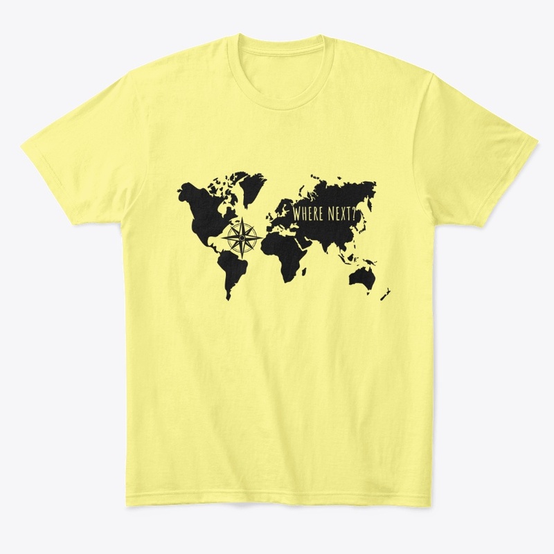 Where Next? World Travalers Map Compass