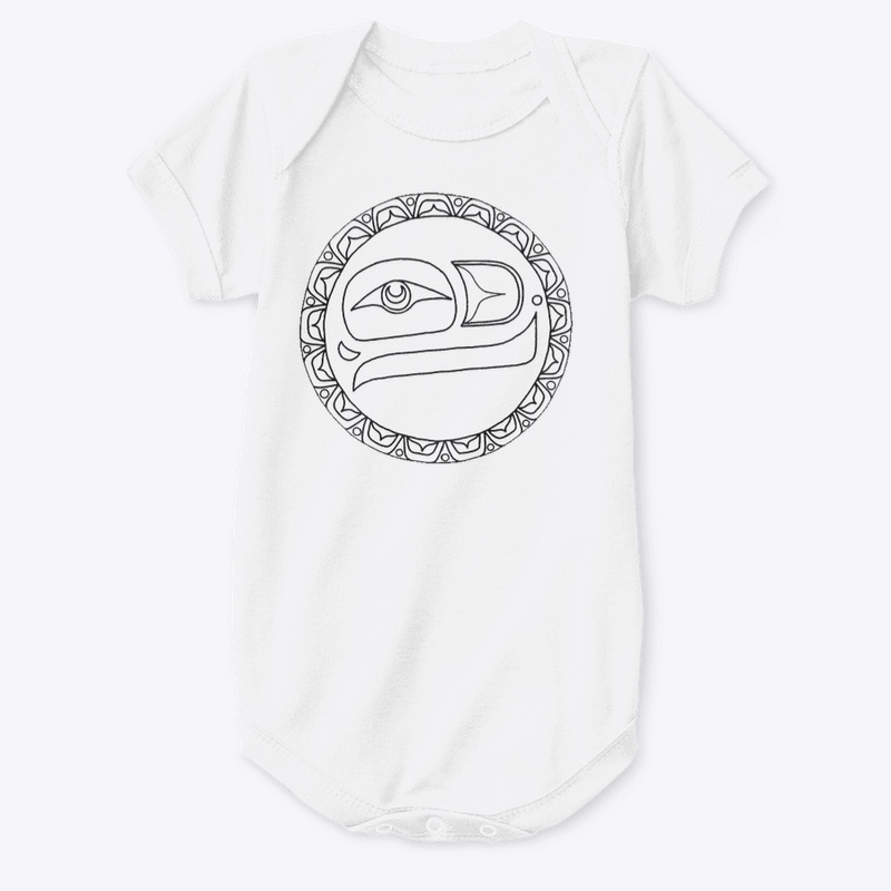 Full Moon Premium Baby Onesie