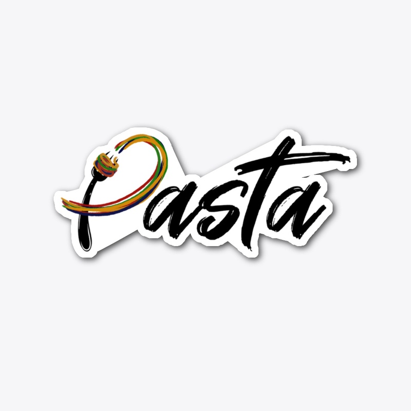Pasta Logo Sticker
