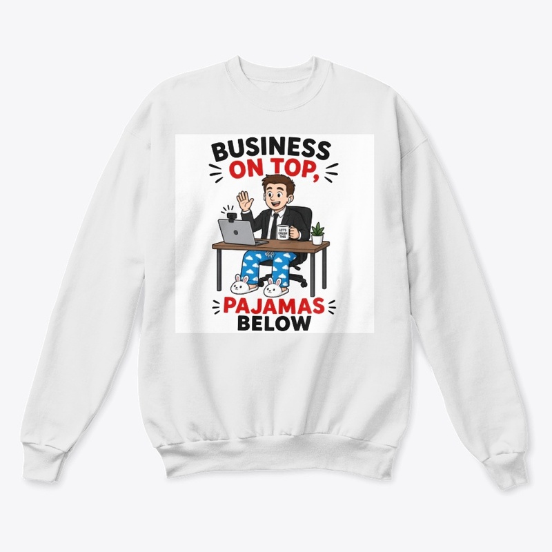 Business On Top Pajamas Below