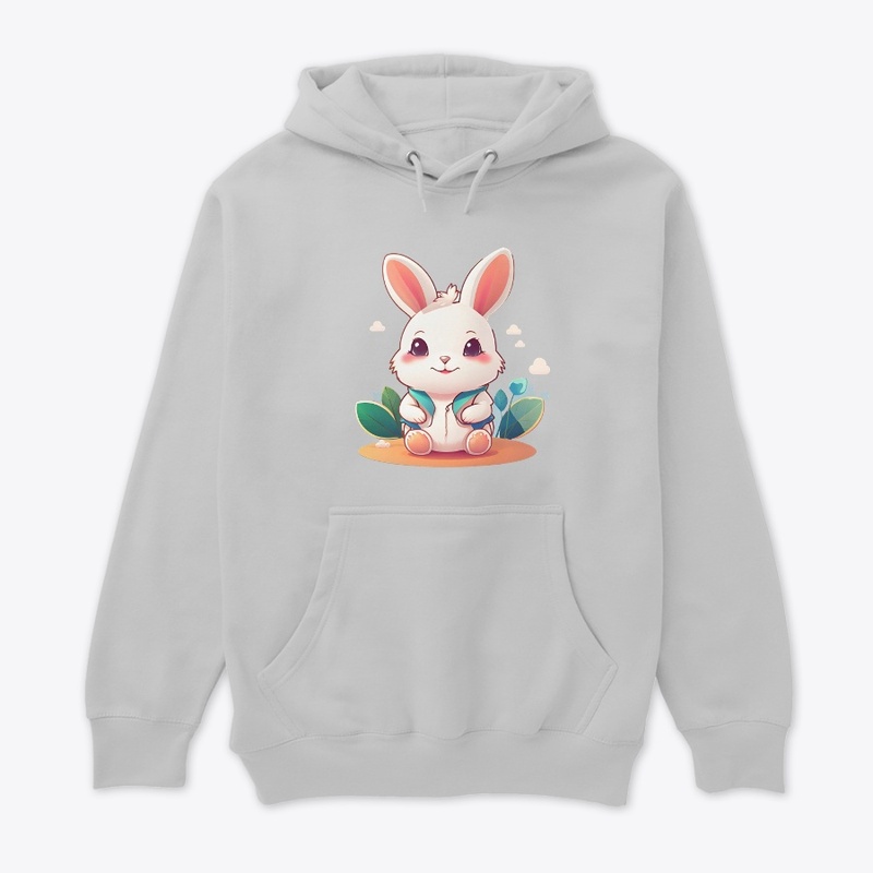 The cute rabbit