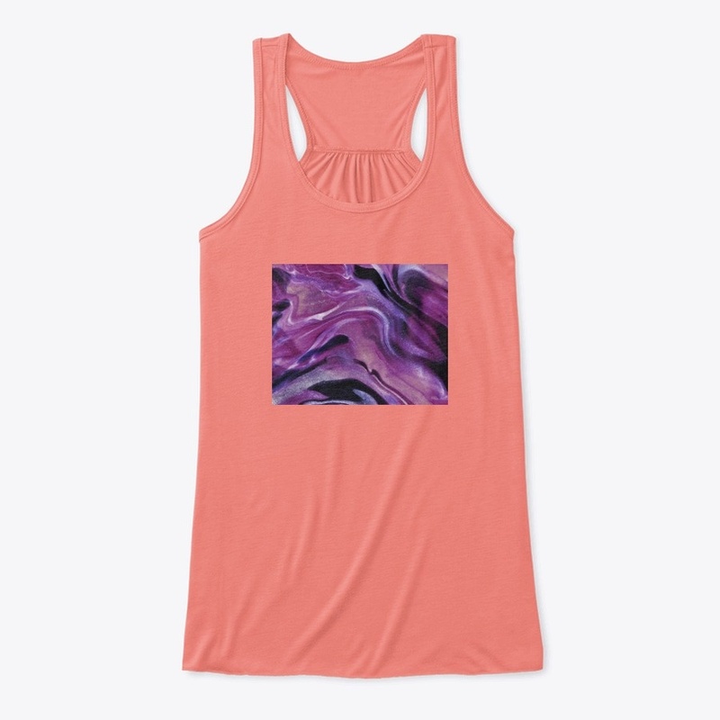 Pruple Marble Paint