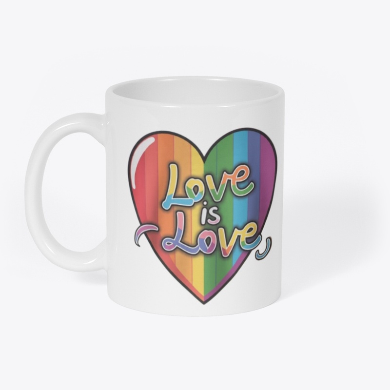 Love is Love rainbow pride tee