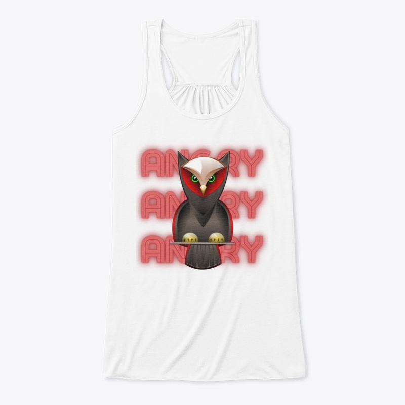 No Sleep Angry Owl