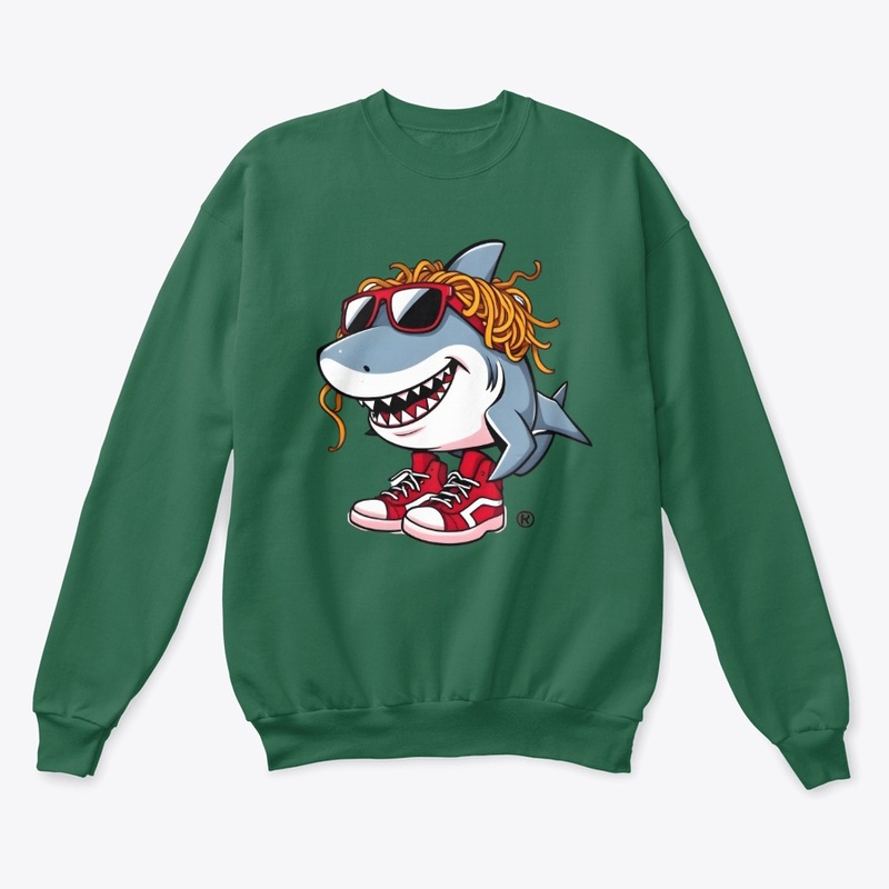 Cartoon shark