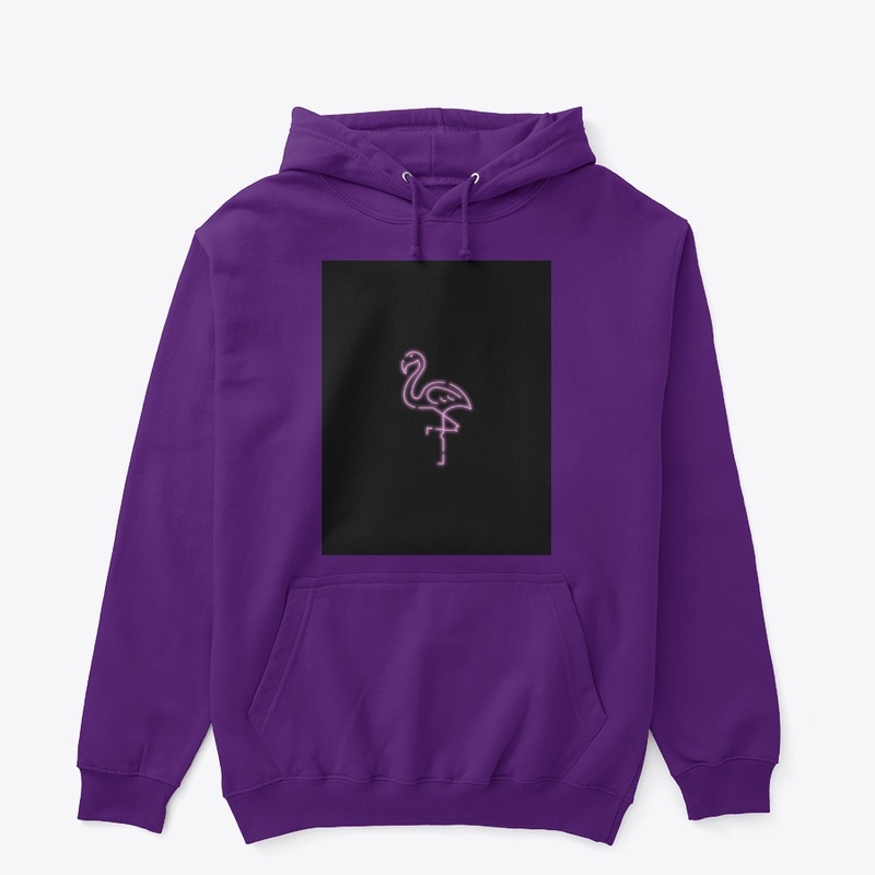 Neon Flamingo Glow