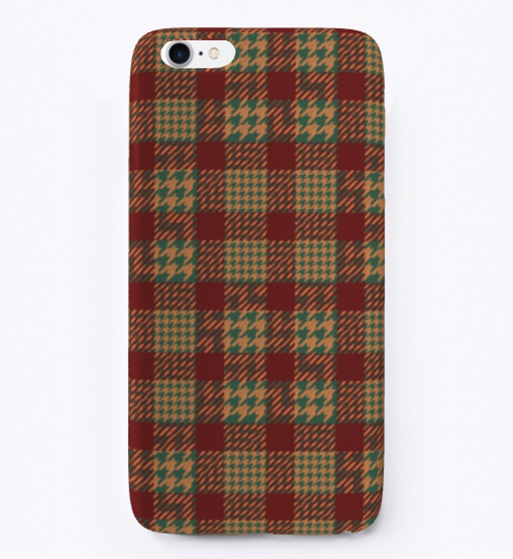 iPhone-galaxy colored plaid-pattern 