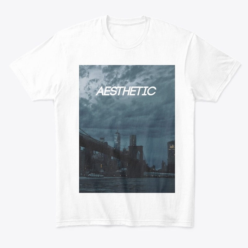 "Aesthetic" NYC white T-shirt / Hoodie