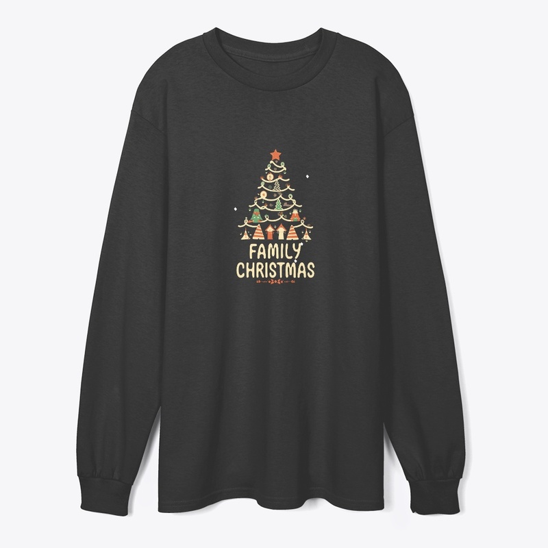 Falimy christmas t shirt design