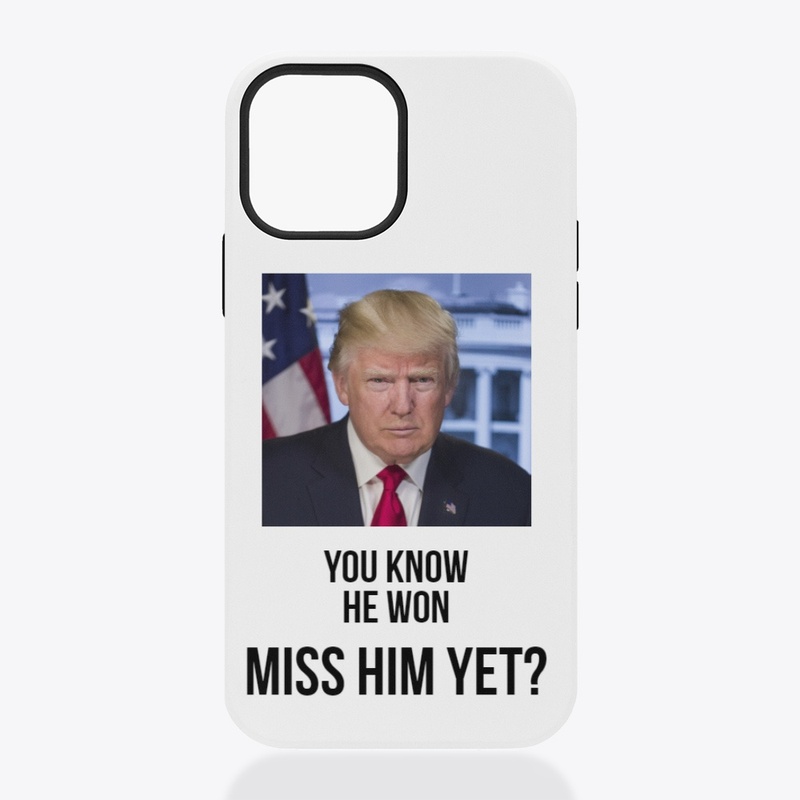 You Know He Won - black letter listing