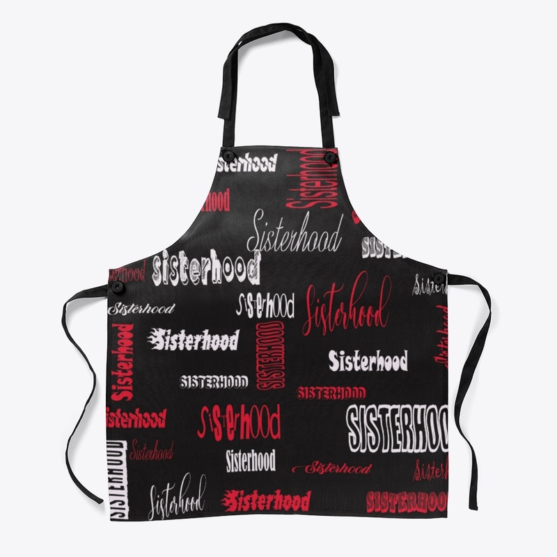Red, Black and White Sisterhood Design 