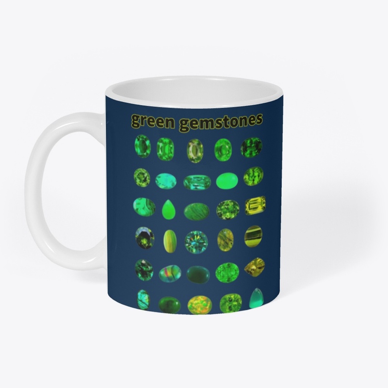 Green Gemstones - T-Shorts
