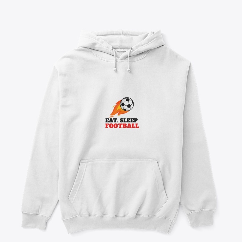 ⚽ Eat Sleep Football Daily Routine Shirt