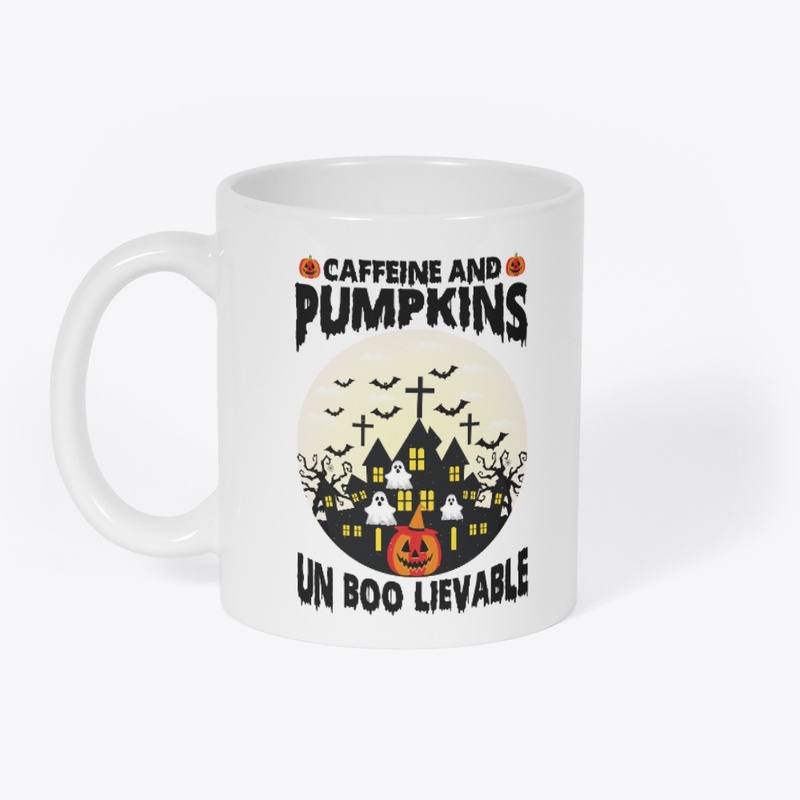 caffeine and pumpkins un boo lievable