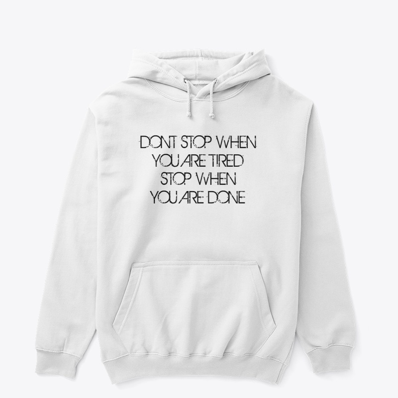 STOP WHEN YOU'RE DONE