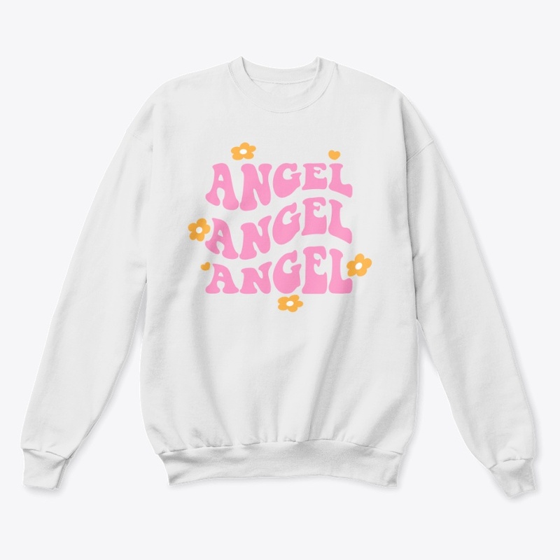 ◆SATUR◆ Angel graphic sweatshirt cream SA244UTM13CR MUSINSA | SATUR Angel graphic sweatshirt cream