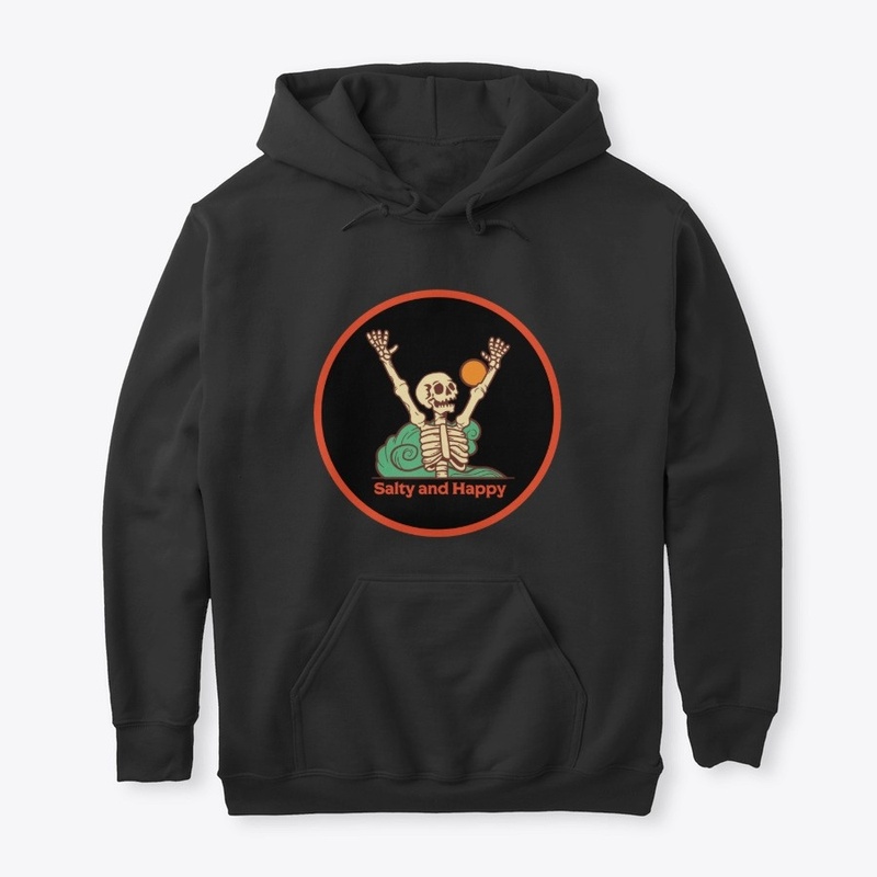 Halloween t-shirt - Salty skeleton