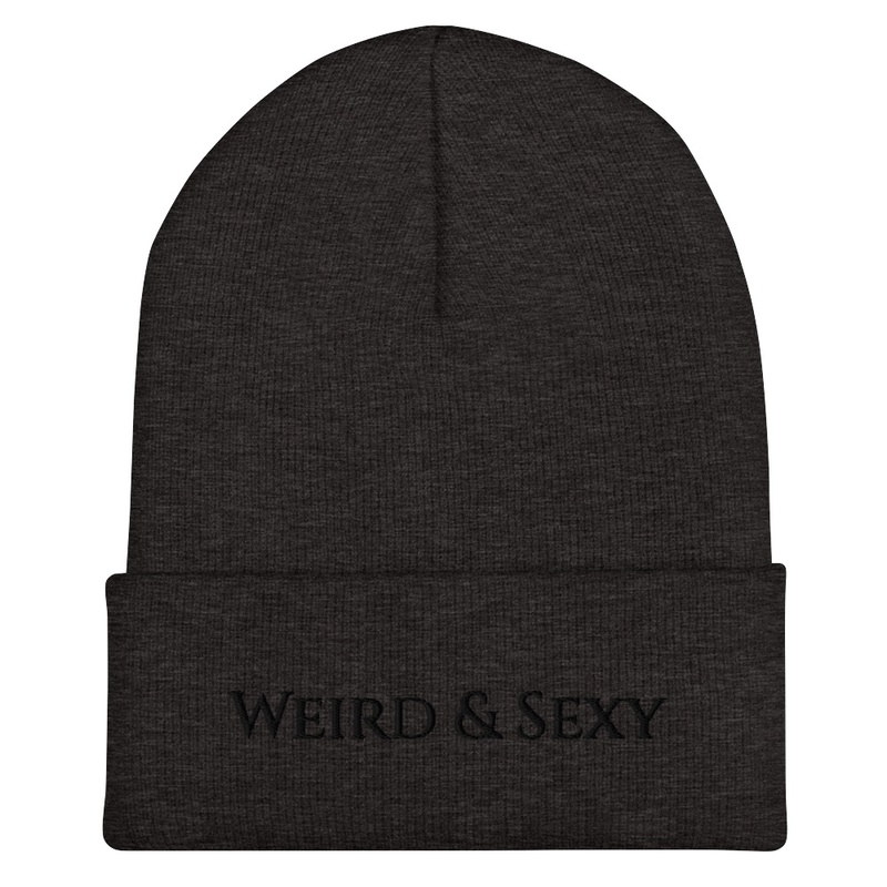 Weird And Sexy Beanie (Black)