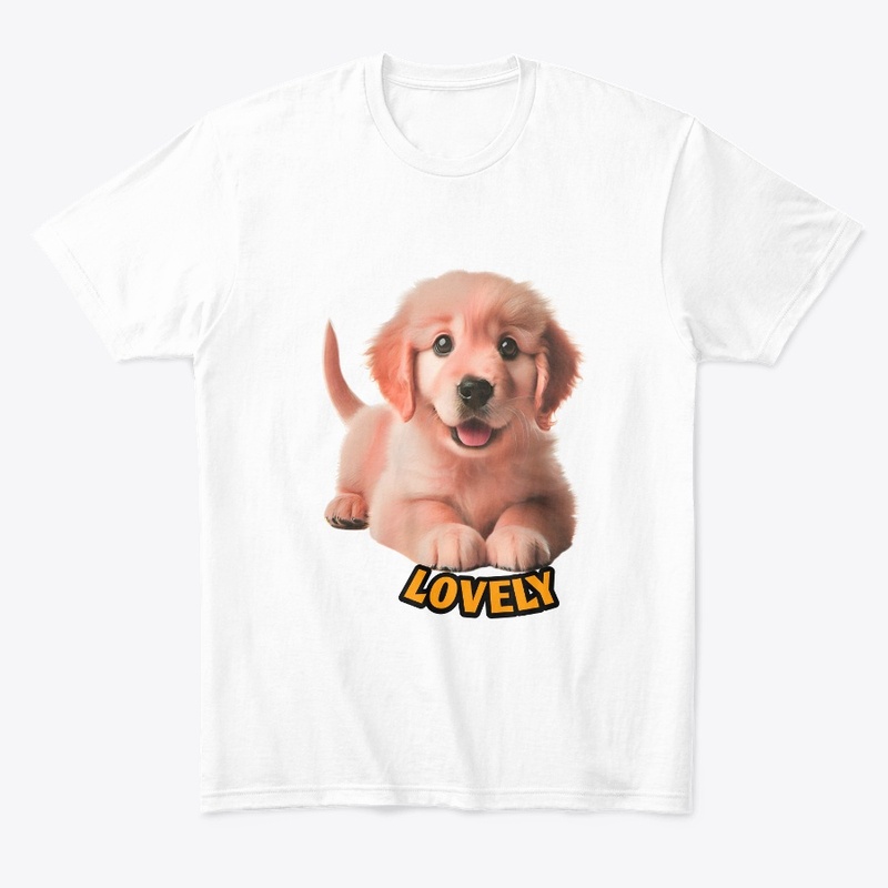 LOVELY DOG T-SHIRT 
